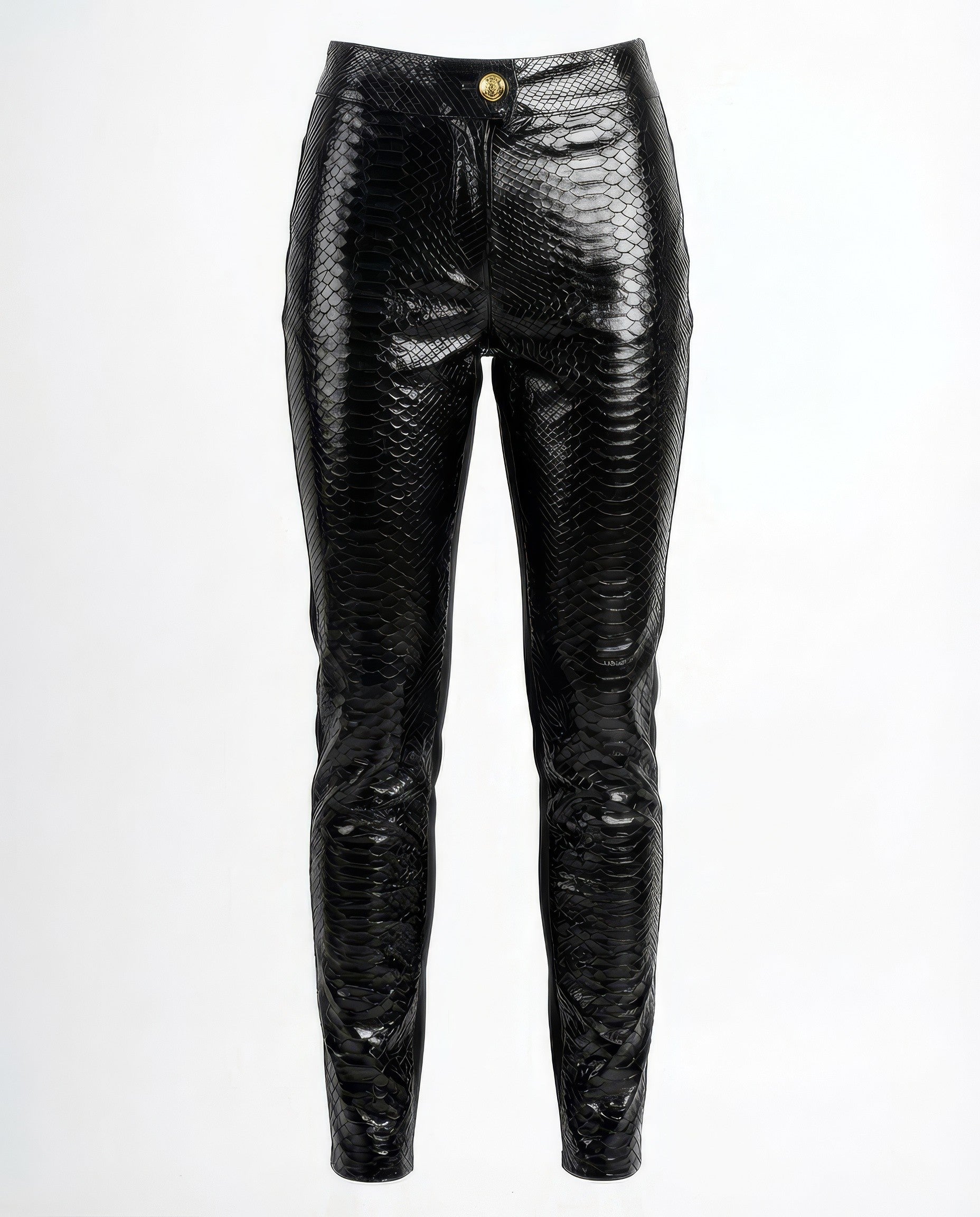 Luciana Sanmartin | Genuine Python Skinny Pants