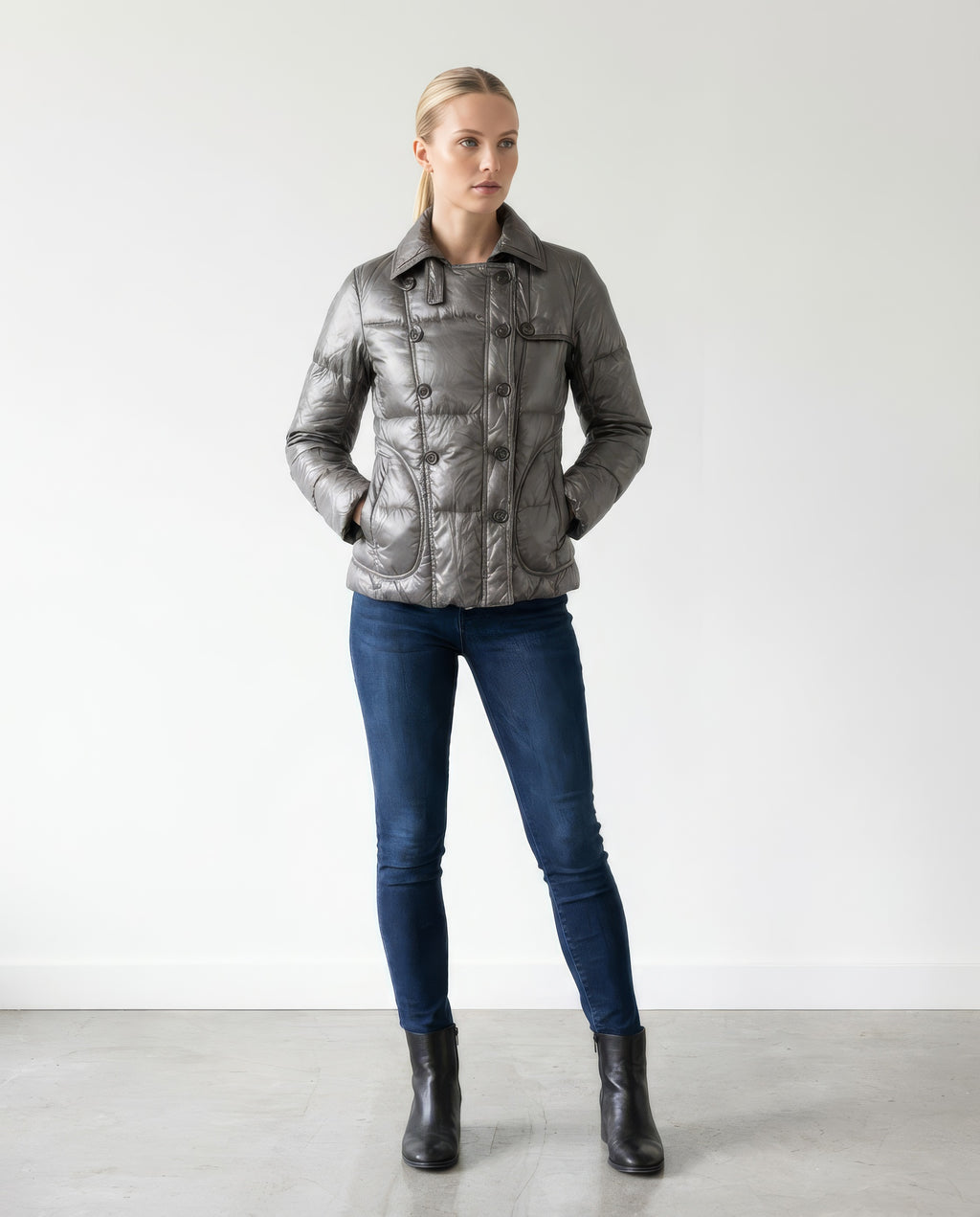 Burberry Metallic Jacket