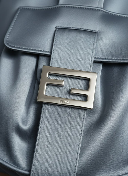 Fendi Satin Cargo Mini Skirt (Resort 2023)