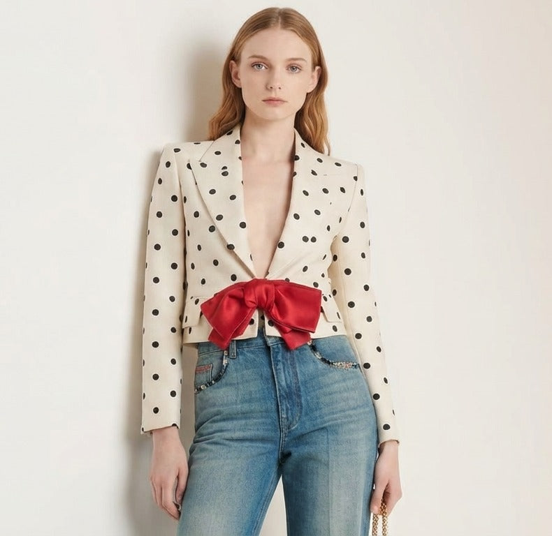 Valentino Cropped Blazer