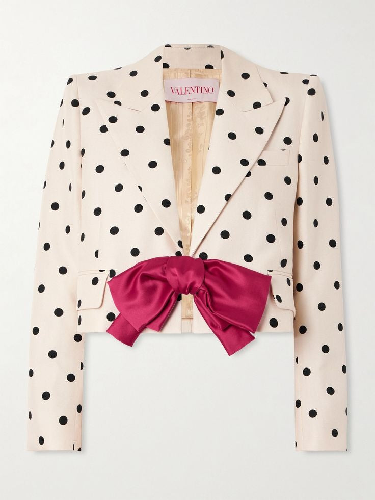 Valentino Cropped Blazer